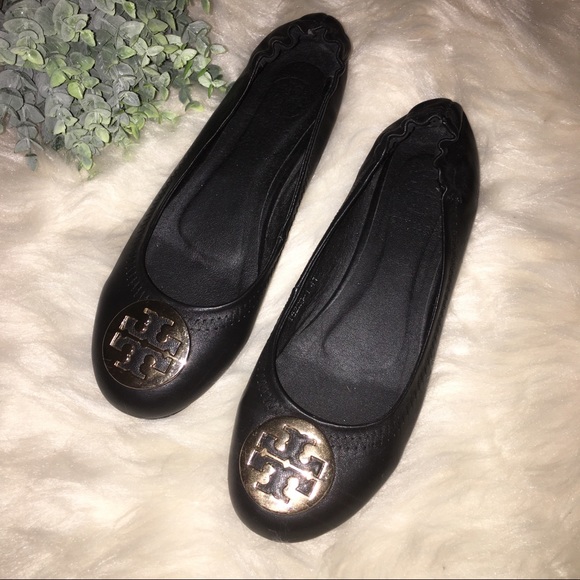 Tory Burch Shoes - Tory Burch Women’s Size Eu 41 Black Leather Flats